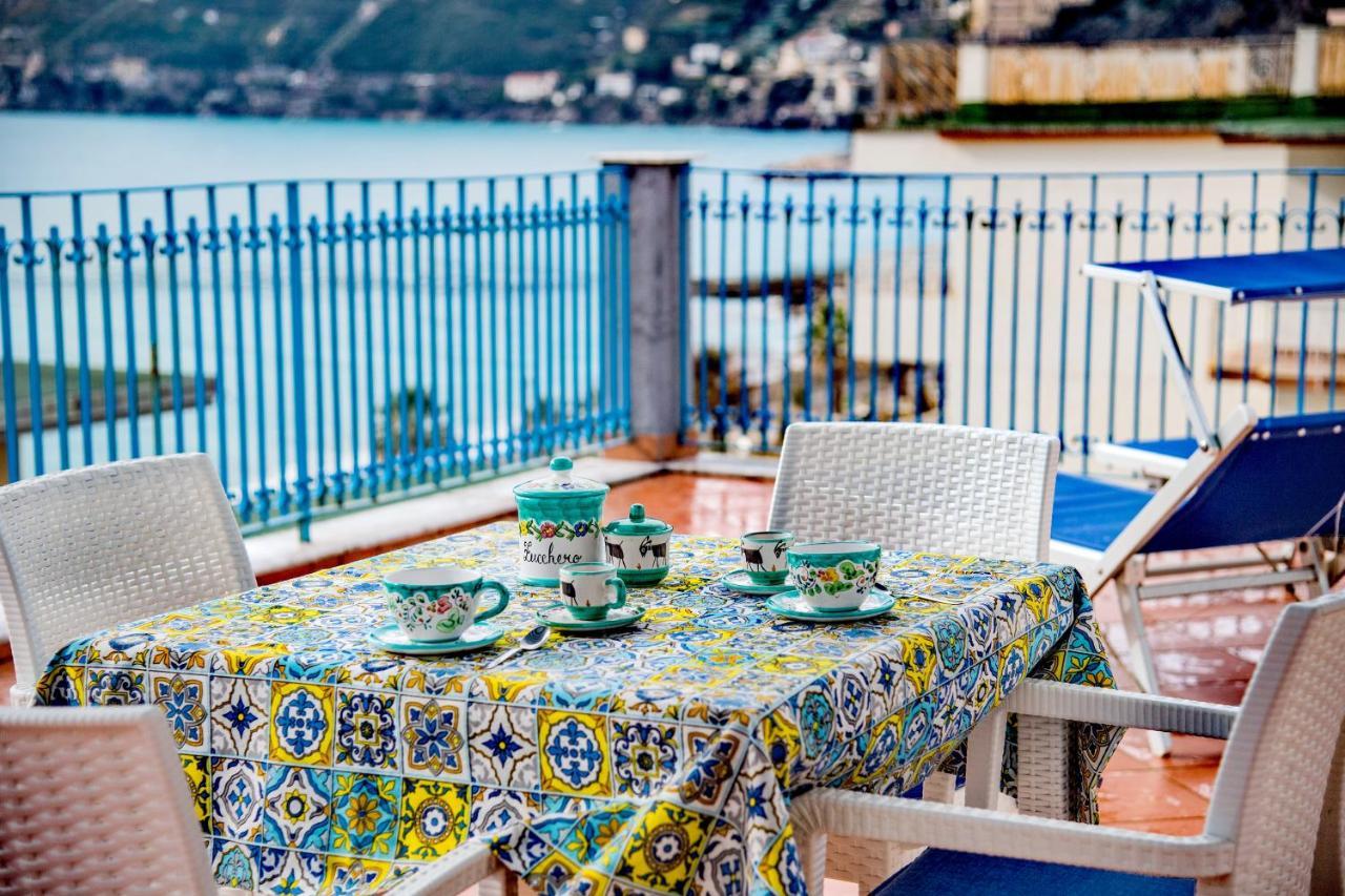 A Terrace On The Sea Apartment Maiori Bagian luar foto