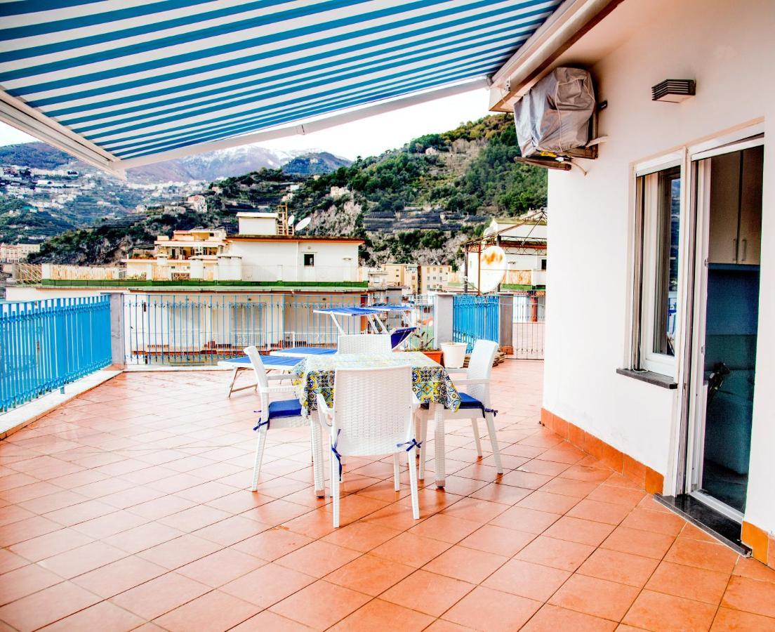 A Terrace On The Sea Apartment Maiori Bagian luar foto